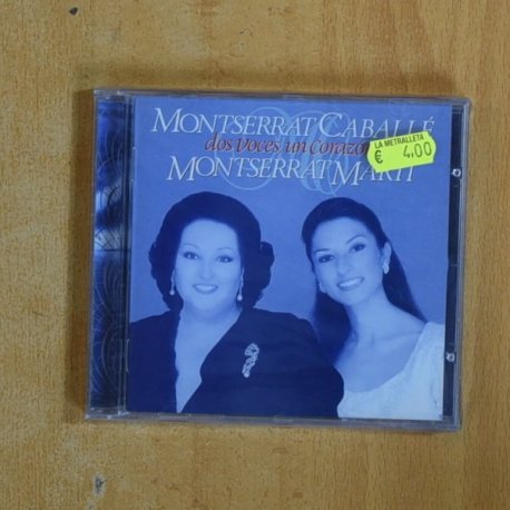 MONTSERRAT CABALLE / MONTSERRAT MARTI - DOS VOCES UN CORAZON - CD