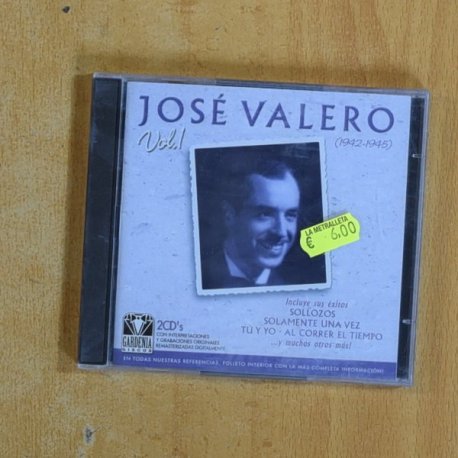 JOSE VALERO - VOL 1 - CD
