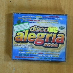 VARIOS - DISCO ALEGRIA 2002 - CD