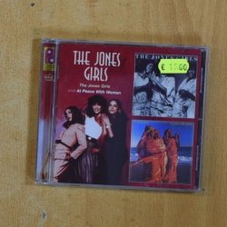 THE JONES GIRLS - THE JONES GIRLS AND AT PEACE WITH WOMAN - CD