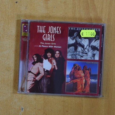 THE JONES GIRLS - THE JONES GIRLS AND AT PEACE WITH WOMAN - CD