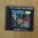 MCCLUSKEY BROTHERS - AWARE OF ALL - CD