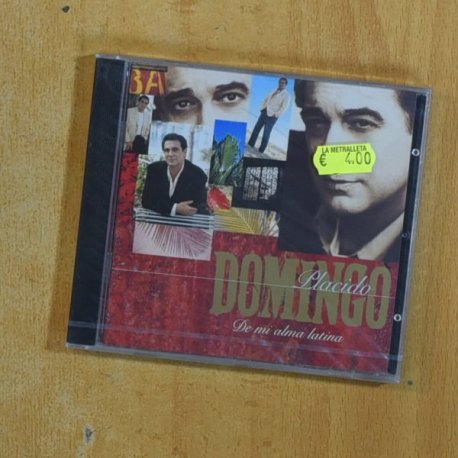 PLACIDO DOMINGO - DE MI ALMA LATINA - CD