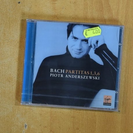 BACH - PARTITAS 1 3 6 - CD