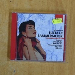 DONIZETTI - LUCIA DI LAMMERMOOR - CD