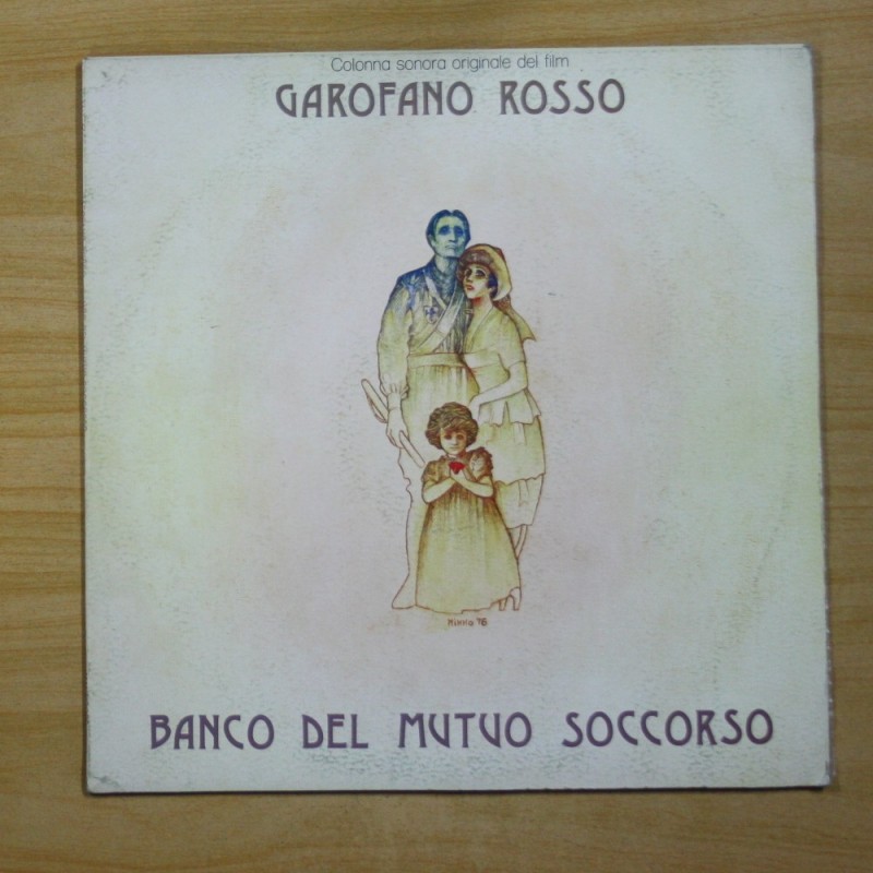 BANCO DEL MUTUO SOCCORSO GAROFANO ROSSO LP Discos La Metralleta
