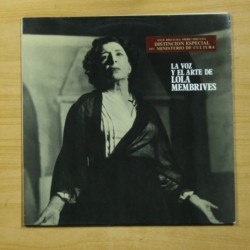 LOLA MEMBRIVES - LA VOZ Y EL ARTE DE - GATEFOLD - LP