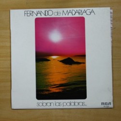 FERNANDO DE MADARIAGA - SOBRAS LAS PALABRAS - LP