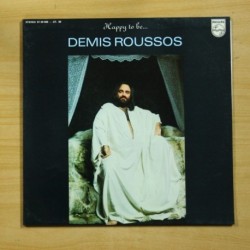 DEMIS ROUSSOS - HAPPY TO BE - GATEFOLD - LP