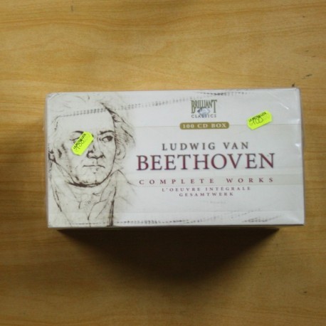 BEETHOVEN - COMPLETE WORKS - BOX 100 CD - La Metralleta