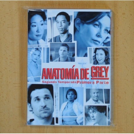 ANATOMIA DE GREY SEGUNDA TEMPRADA PRIMERA PARTE - SERIE DVD