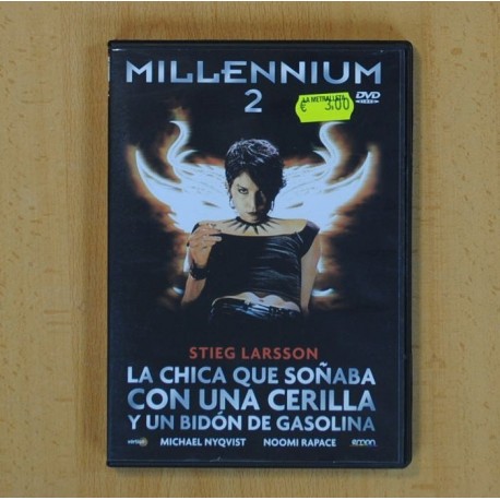 MILLENNIUM 2 LA CHICA QUE SOÑABA CON UNA CERILLA Y UN BIDON DE GASOLINA - DVD