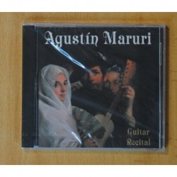AGUSTIN MARURI - GUITAR RECITAL - PRECINTADO - CD