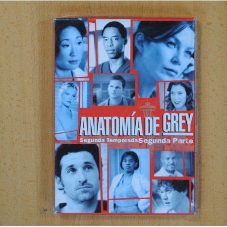 ANATOMIA DE GREY SEGUNDA TEMPRADA SEGUNDA PARTE - SERIE DVD