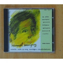 MANUEL ENRIQUEZ - VIOLIN SOLO Y CON SONIDOS ELECTRONICOS - CD