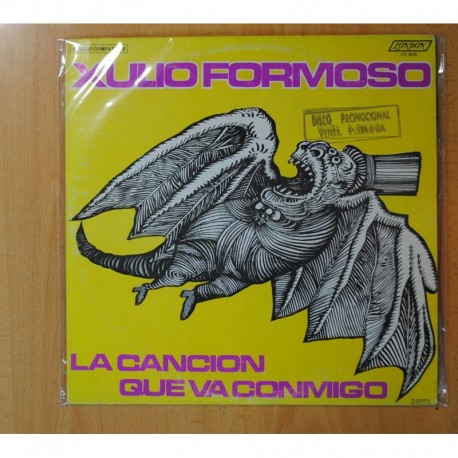 XULIO FORMOSO - LA CANCION QUE VA CONMIGO - LP
