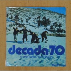 DECADA 70 - A MIÃA TERRA / SEPARACION - SINGLE
