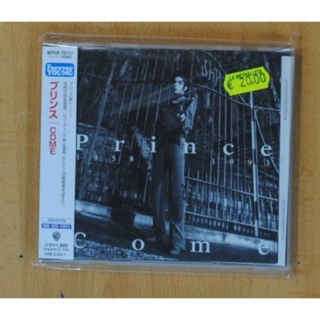 PRINCE - COME - EDICION JAPONESA - CD