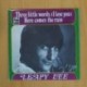 LEAPY LEE - THREE LITTHE WORDS I LOVE YOU / HERE COMES THE RAIN - SINGLE