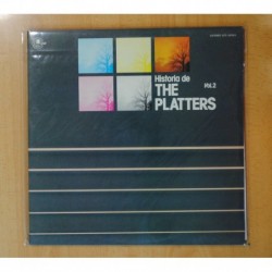 THE PLATTERS - HISTORIA DE THE PLATTERS VOL 2 - GATEFOLD - 2 LP
