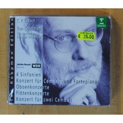 TON KOOPMAN - C. P. E. BACH - BOX CD