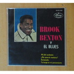 BROOK BENTON - Y EL BLUES - MI FIEL CONFESION + 3 - EP