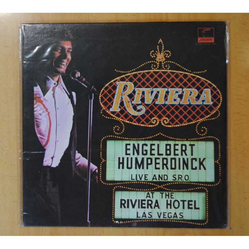ENGELBERT HUMPERDINCK LIVE AND S.R.O. AT THE RIVIERA HOTEL LA VEGAS
