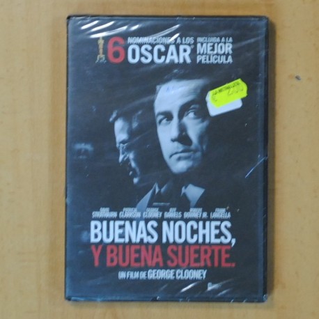 BUENAS NOCHES Y BUENA SUERTE - DVD - Discos La Metralleta - tienda online  de música y películas