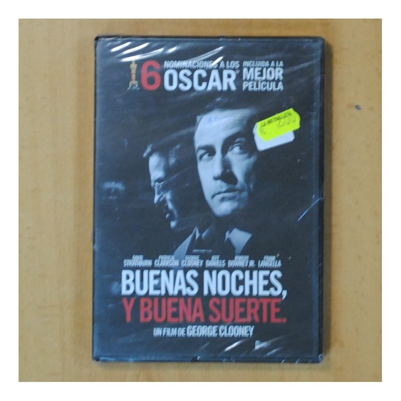  BUENAS NOCHES Y BUENA SUERTE - DVD - La Metralleta - Compraventa de Música  y Cine