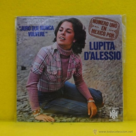 LUPITO DALESSIO - JURO QUE NUNCA VOLVERE - SINGLE