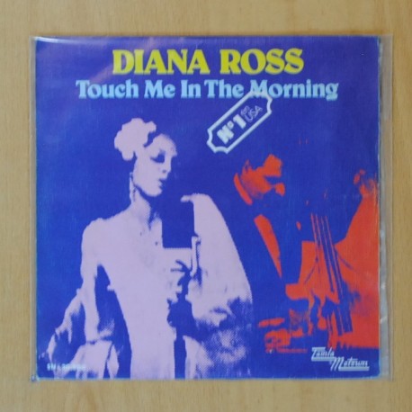 DIANA ROSS - TOUCH ME IN THE MORNING / I WON´T PAST A DAY WITHOUT YOU - SINGLE