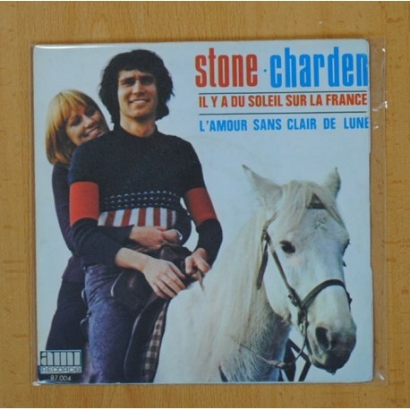STONE / CHARDEN - IL Y A DU SOLEIL SUR LA FRANCE - SINGLE