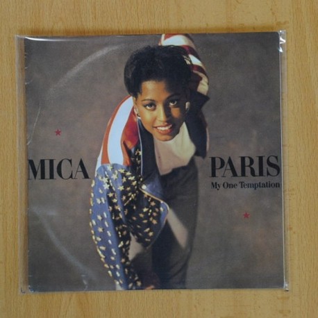 MICA PARIS - MY ONE TEMPTATION / ROCK TOGETHER - SINGLE DISCO VINILO]
