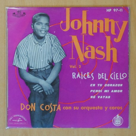 JOHNNY NASH - RAICES DEL CIELO + 3 - EP