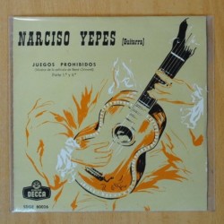 NARCISO YEPES - JUEGOS PROHIBIDOS PARTE 1 / PARTE 2 - SINGLE