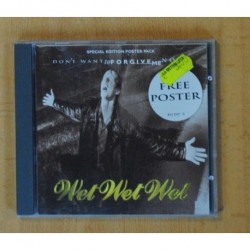 WET WET WET - DON´T WANT TO FORGIVE ME NOW - CD