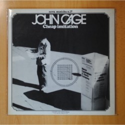 JOHN CAGE - CHEAP IMITATION - GATEFOLD - LP