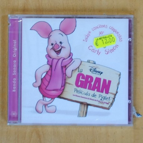 VARIOS - LA GRAN PELICULA DE PIGLET - CD