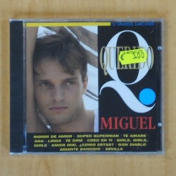 MIGUEL BOSE - QUERIDO MIGUEL - CD