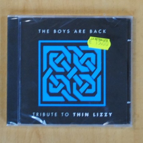 VARIOS - THE BOYS ARE BACK TRIBUTE TO THIN LIZZY - CD