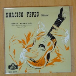 NARCISO YEPES - JUEGOS PROHIBIDOS - SINGLE