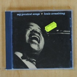 LOUIS ARMSTRONG - MY GREATEST SONGS - CD