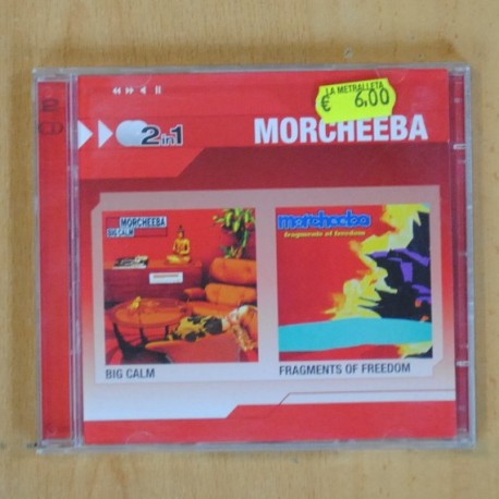 MORCHEEBA - BIG CALM / FRAGMENTS OF FREEDOM - 2 CD