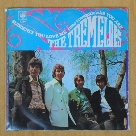 THE TREMELOES - SUDDENLY YOU LOVE / AS YOU ARE - SINGLE