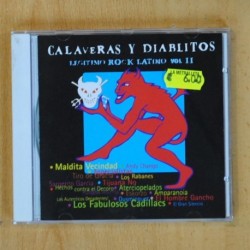 VARIOS - CALAVERAS Y DIABLITOS LEGITIMO ROCK LATINO VOL II - CD