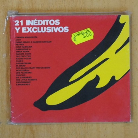 VARIOS - 21 INEDITOS Y EXCLUSIVOS - CD