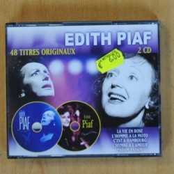 EDITH PIAF - 48 TITRES ORIGINAUX - 2 CD