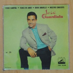 JOSE GUARDIOLA - VERDE CAMPIÑA + 3 - EP