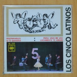 LOS CINCO LATINOS - INSEPARABLES + 3 - EP