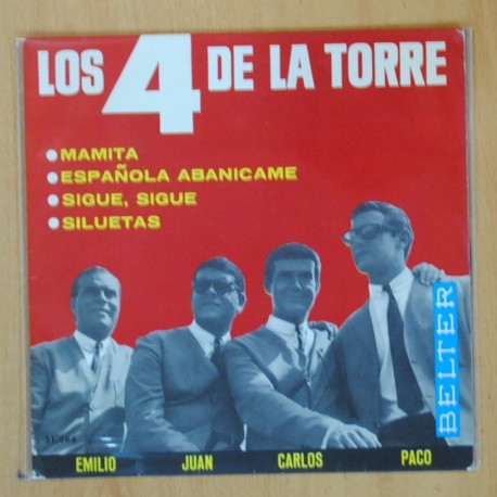 LOS 4 DE LA TORRE - MAMITA + 3 - EP